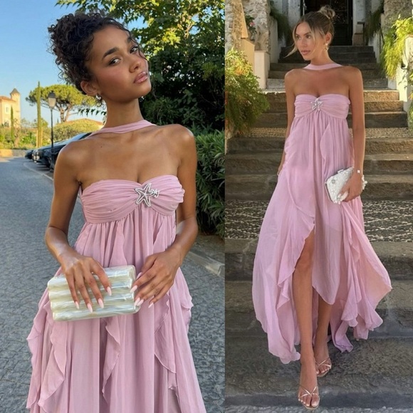 Nana Jacqueline Dresses & Skirts - Nana Jacqueline Mariah Dress in Purple Medium